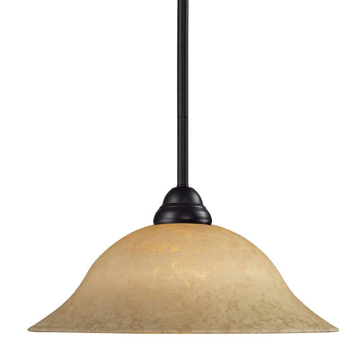 Z-Lite 2114MP-BRZ-GM16 One Light Pendant, Bronze