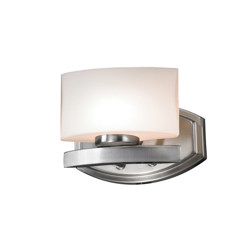 Z-Lite 3013-1V One Light Wall Sconce, Brushed Nickel