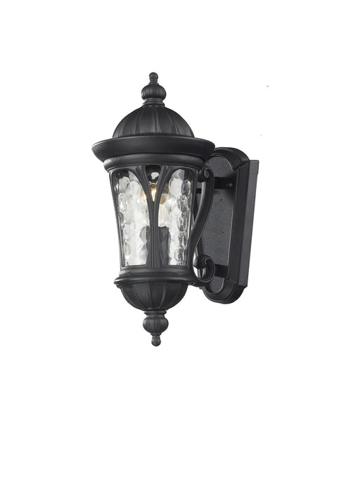 Z-Lite 543S-BK One Light Outdoor Wall Light, Black