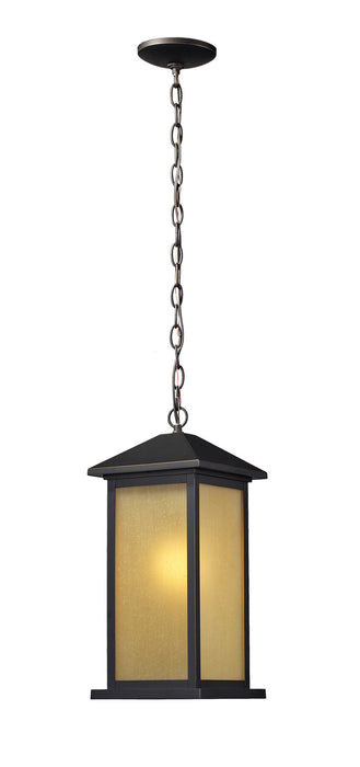 Z-Lite 548CHM-ORB One Light Outdoor Chain Mount, Oil Rubbed Bronze