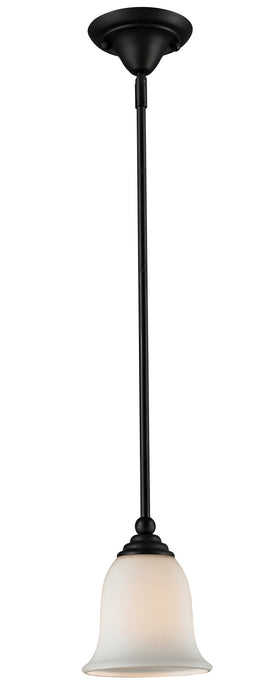 Z-Lite 703MP-MB One Light Pendant, Matte Black