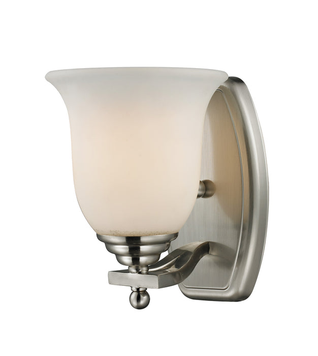 Z-Lite 704-1V-BN One Light Wall Sconce, Brushed Nickel