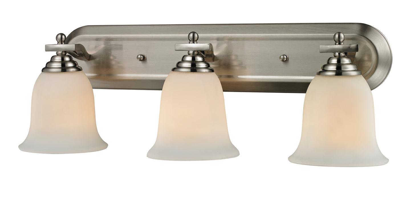 Z-Lite 704-3V-BN Three Light Vanity, Brushed Nickel