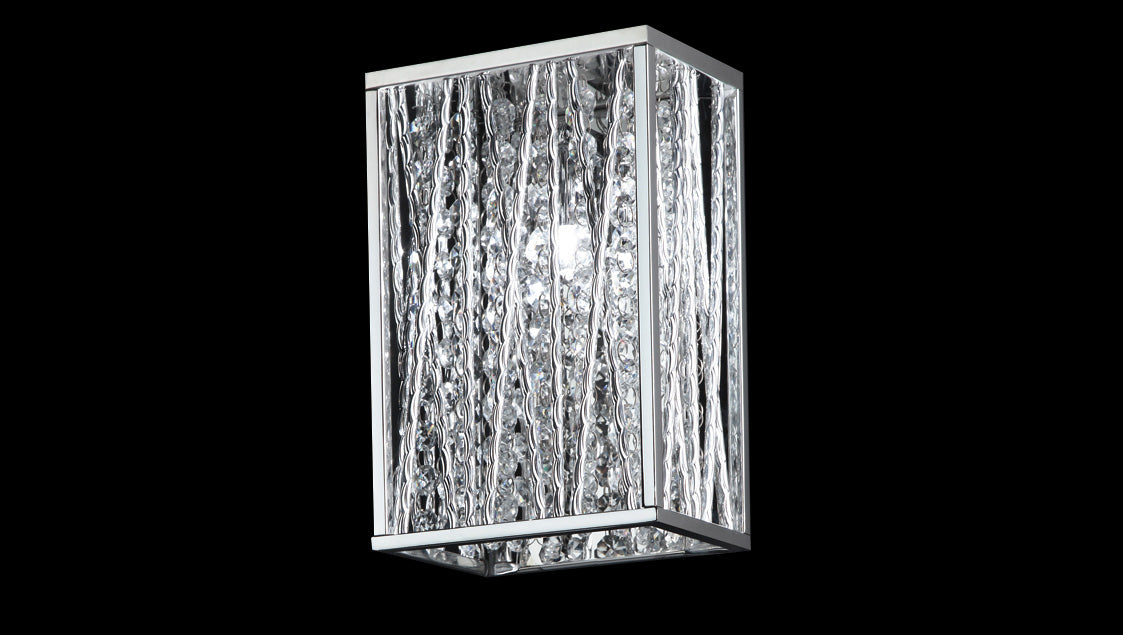 Z-Lite 872CH-1S One Light Wall Sconce, Chrome