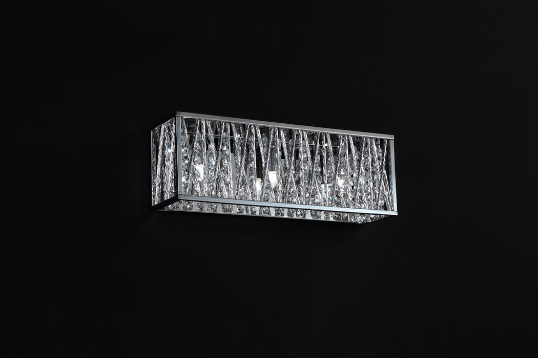 Z-Lite 872CH-3V Three Light Vanity, Chrome