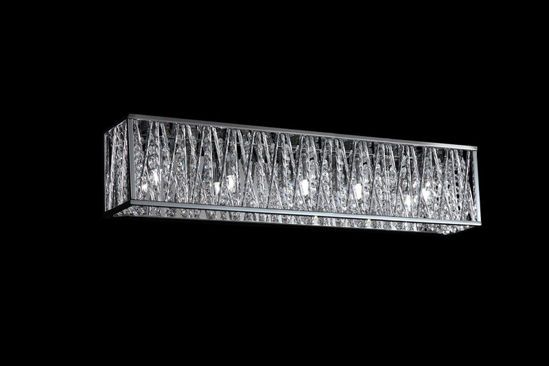 Z-Lite 872CH-5V Five Light Vanity, Chrome