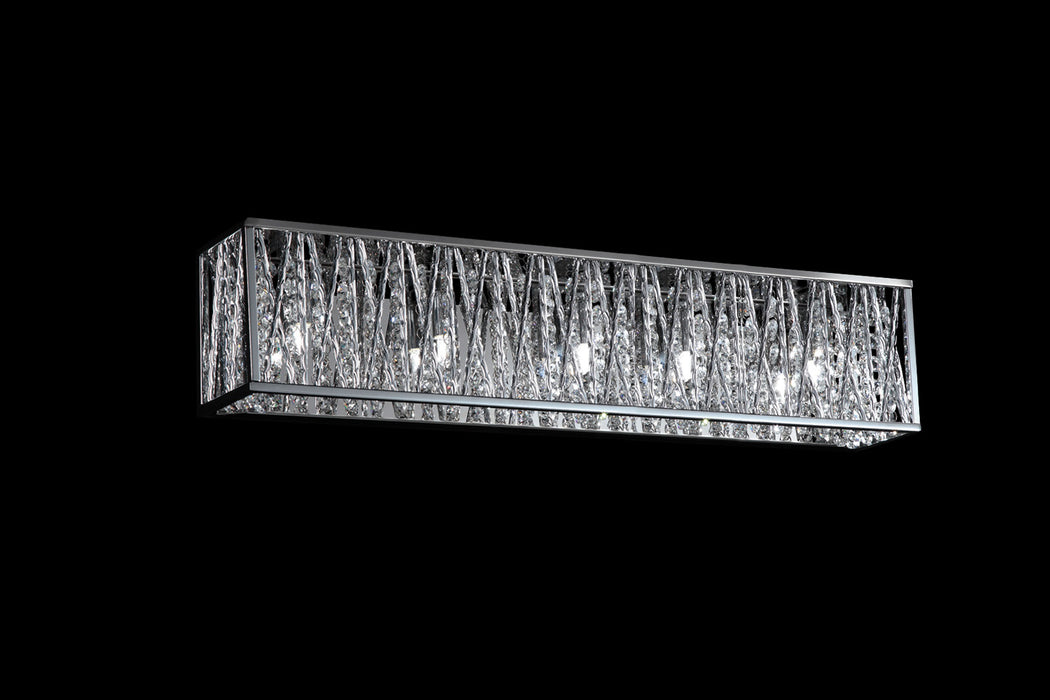 Z-Lite 872CH-5V Five Light Vanity, Chrome