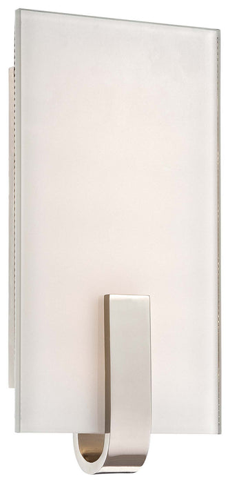 George Kovacs P1140-613-L LED Wall Sconce, Polished Nickel