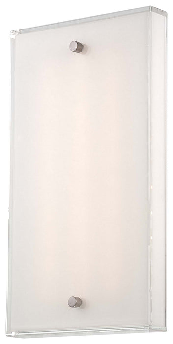 George Kovacs P1142-084-L LED Wall Sconce, Brushed Nickel