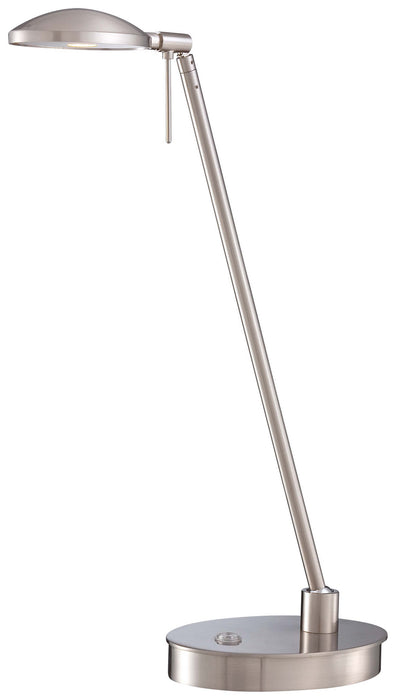 George Kovacs P4336-084 LED Table Lamp, Brushed Nickel