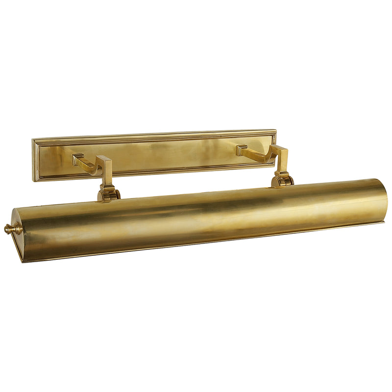 Visual Comfort Signature AH 2703NB Two Light Picture Light, Natural Brass