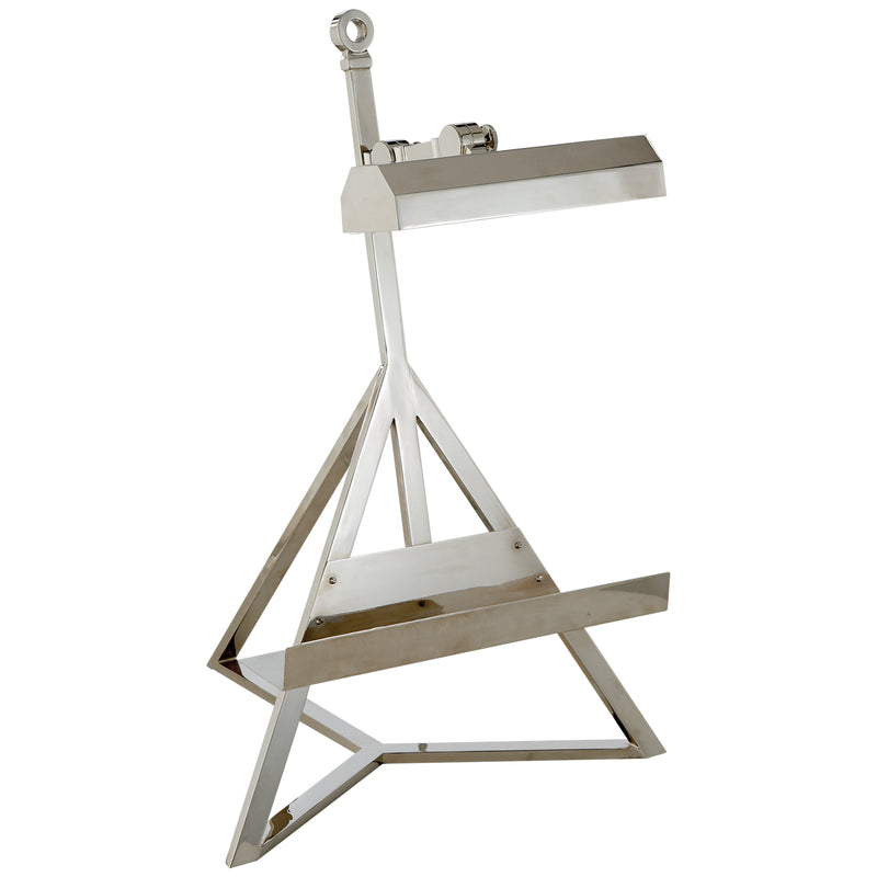 Visual Comfort Signature AH 3500PN One Light Display Lamp, Polished Nickel