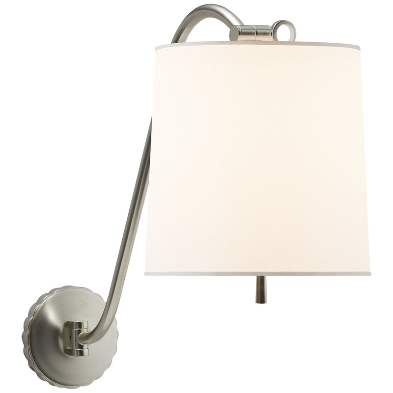 Visual Comfort Signature BBL 2010SS-S One Light Wall Sconce, Soft Silver