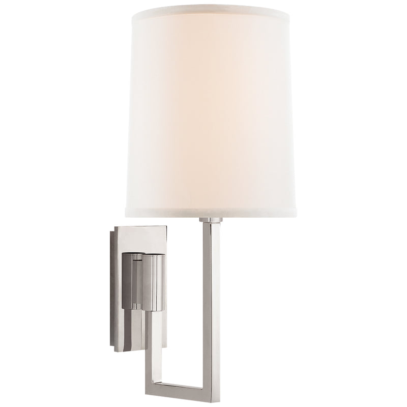 Visual Comfort Signature BBL 2027PN-L One Light Wall Sconce, Polished Nickel