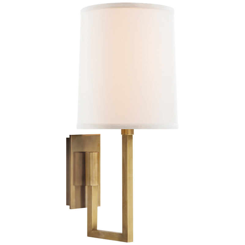 Visual Comfort Signature BBL 2027SB-L One Light Wall Sconce, Soft Brass