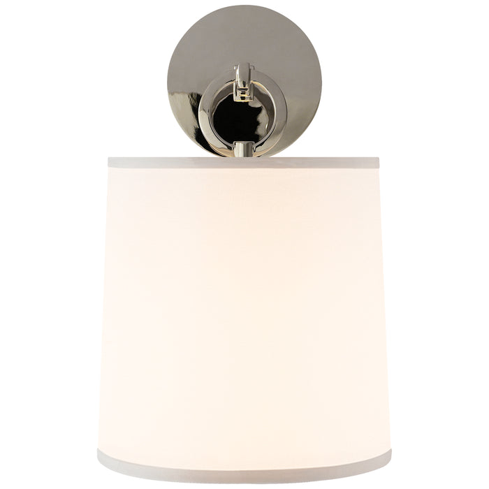 Visual Comfort Signature BBL 2035PN-S One Light Wall Sconce, Polished Nickel