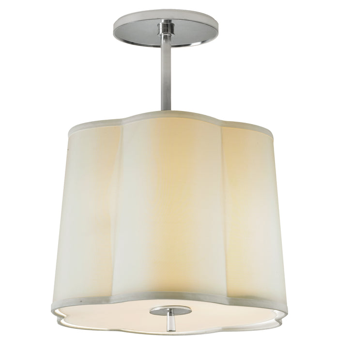 Visual Comfort Signature BBL 5016SS-S Three Light Pendant, Soft Silver