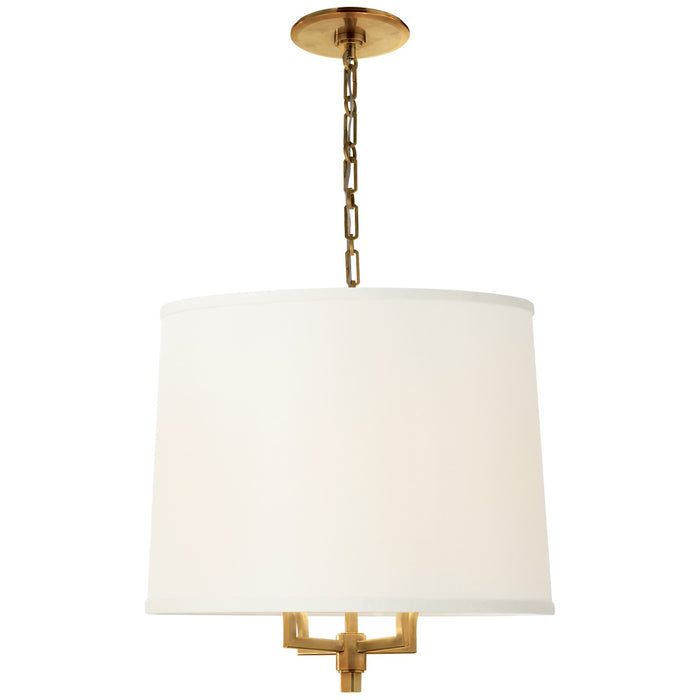 Visual Comfort Signature BBL 5030SB-L Four Light Pendant, Soft Brass