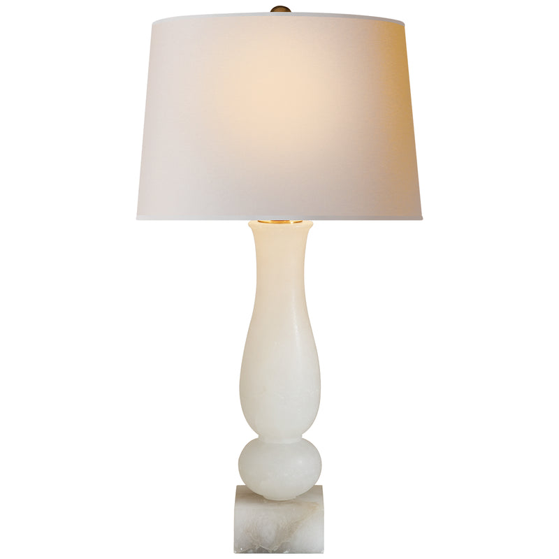 Visual Comfort Signature CHA 8646ALB-NP One Light Table Lamp, Alabaster