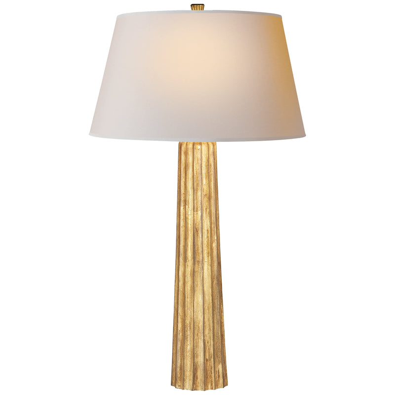 Visual Comfort Signature CHA 8906GI-NP One Light Table Lamp, Gilded Iron