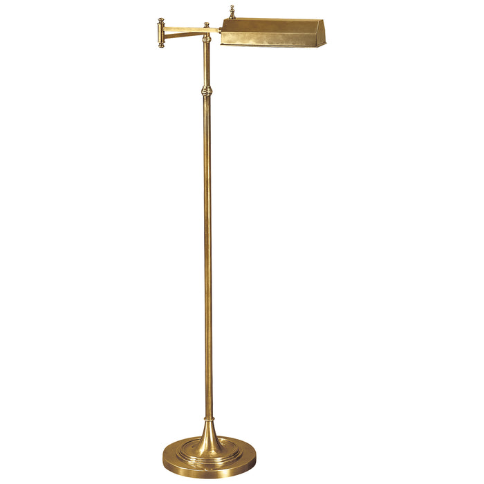 Visual Comfort Signature CHA 9107AB One Light Floor Lamp, Antique-Burnished Brass