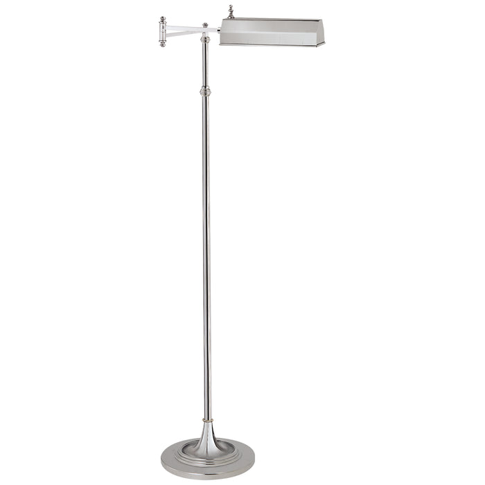 Visual Comfort Signature CHA 9107PN One Light Floor Lamp, Polished Nickel