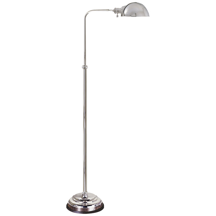 Visual Comfort Signature CHA 9161PN One Light Floor Lamp, Polished Nickel