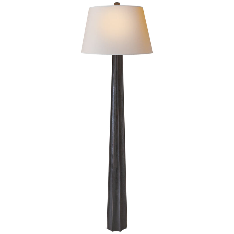 Visual Comfort Signature CHA 9461AI-NP One Light Floor Lamp, Aged Iron
