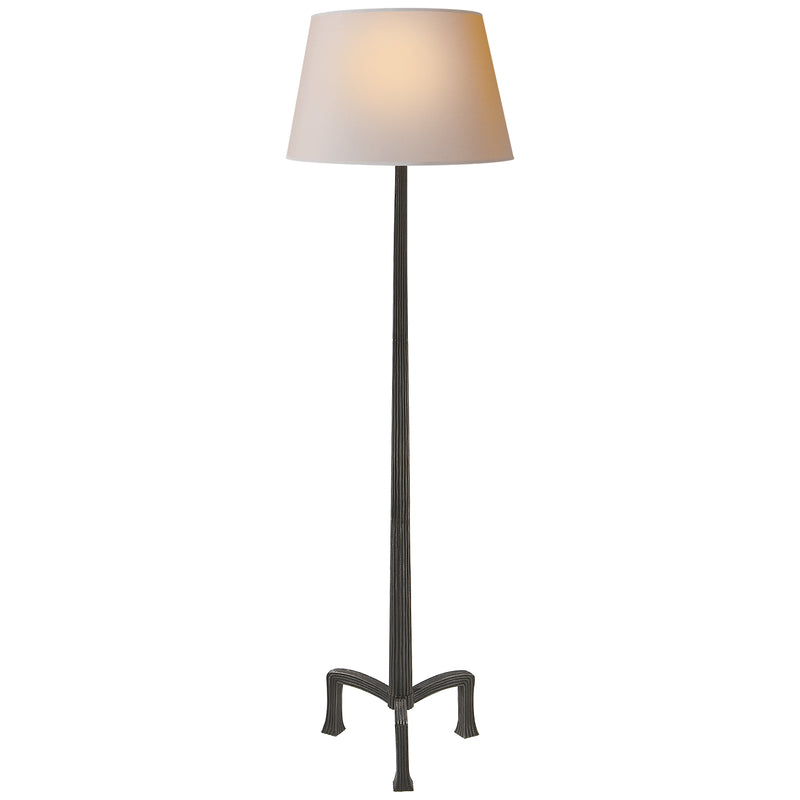Visual Comfort Signature CHA 9707AI-NP One Light Floor Lamp, Aged Iron