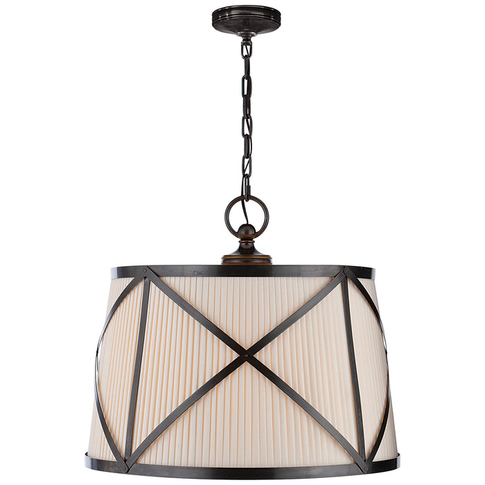 Visual Comfort Signature CHC 1483BZ-L Three Light Pendant, Bronze