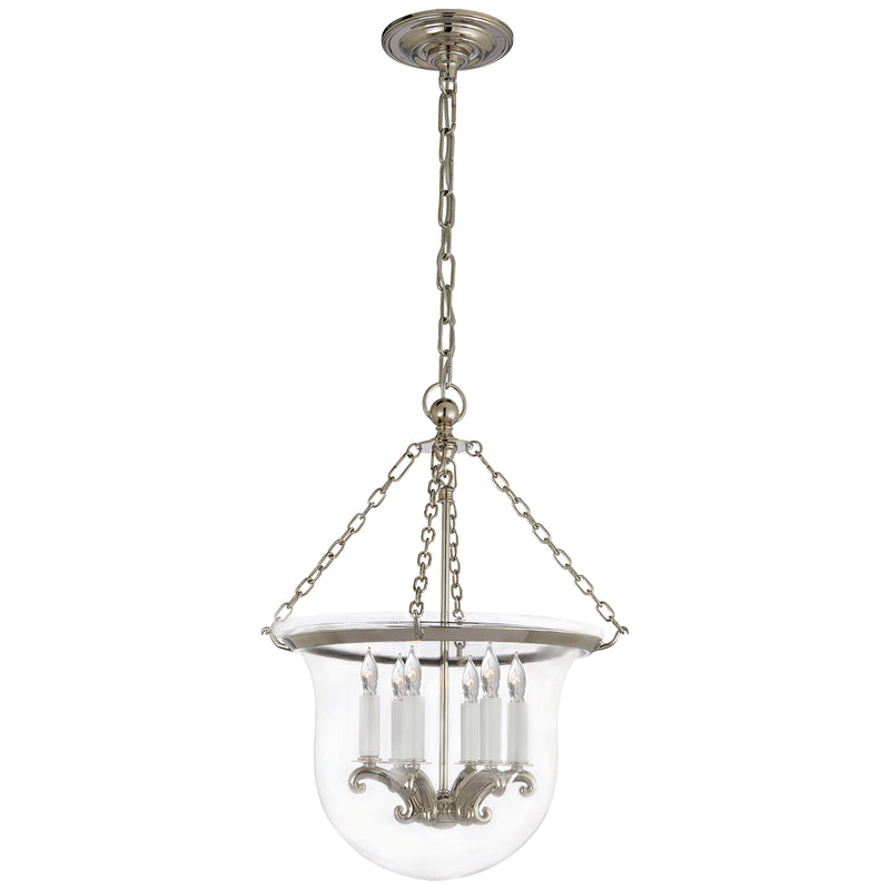 Visual Comfort Signature CHC 2117PN Six Light Lantern, Polished Nickel