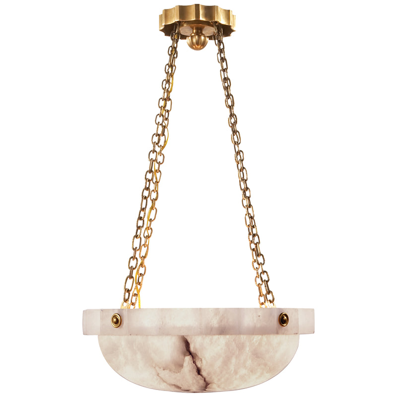 Visual Comfort Signature CHC 2149ALB Two Light Chandelier, Alabaster