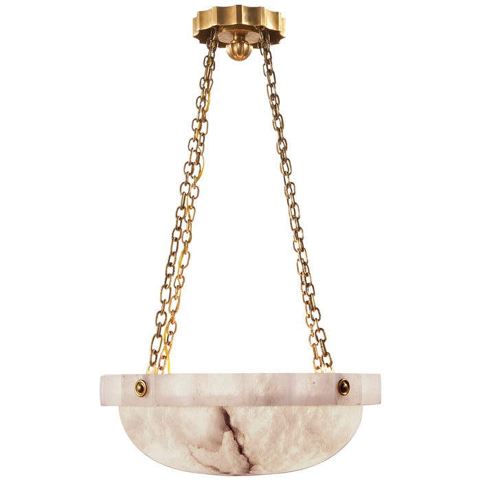 Visual Comfort Signature CHC 2149ALB Two Light Chandelier, Alabaster