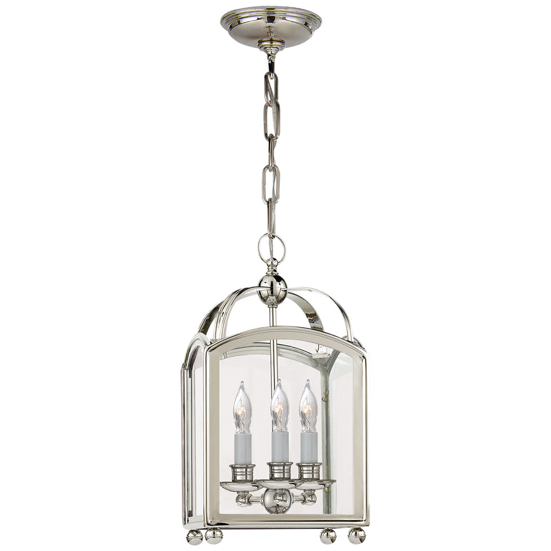 Visual Comfort Signature CHC 3420PN Three Light Lantern, Polished Nickel
