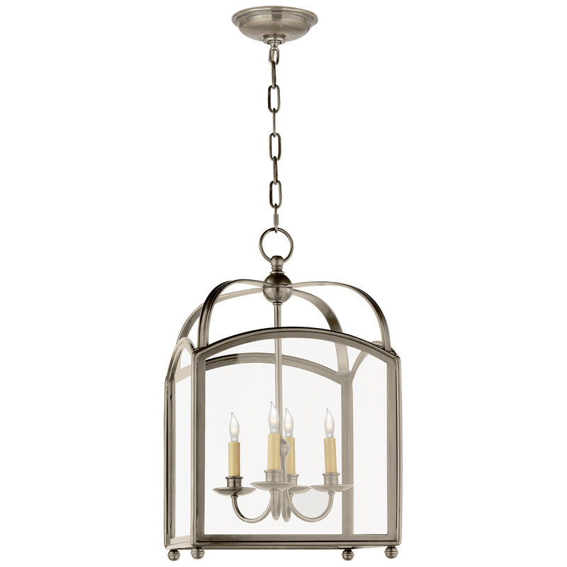 Visual Comfort Signature CHC 3421AN Four Light Lantern, Antique Nickel