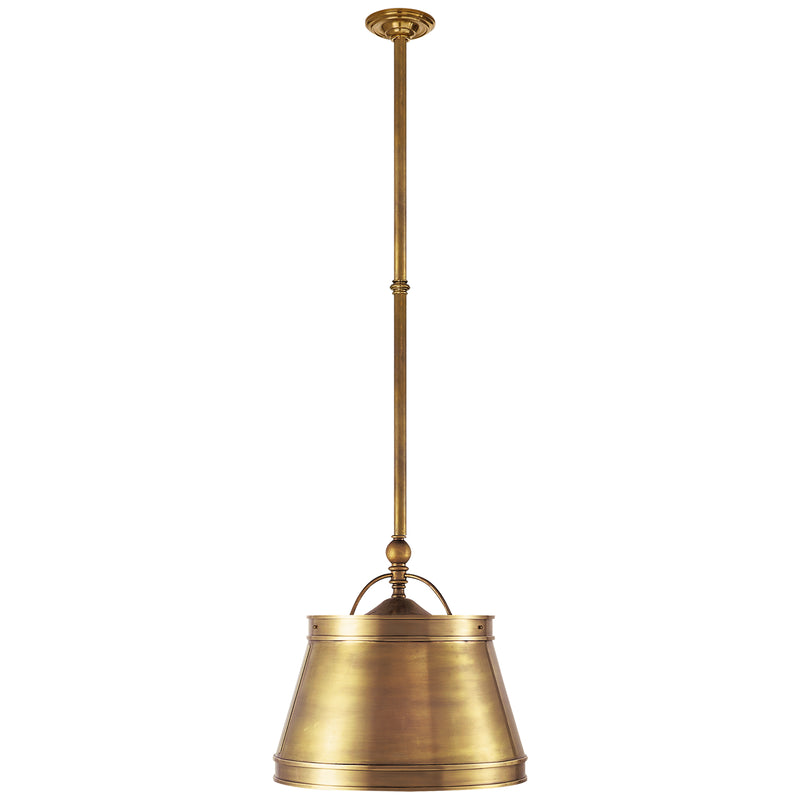 Visual Comfort Signature CHC 5101AB-AB Two Light Lantern, Antique-Burnished Brass