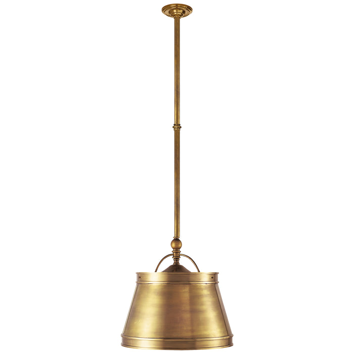 Visual Comfort Signature CHC 5101AB-AB Two Light Lantern, Antique-Burnished Brass