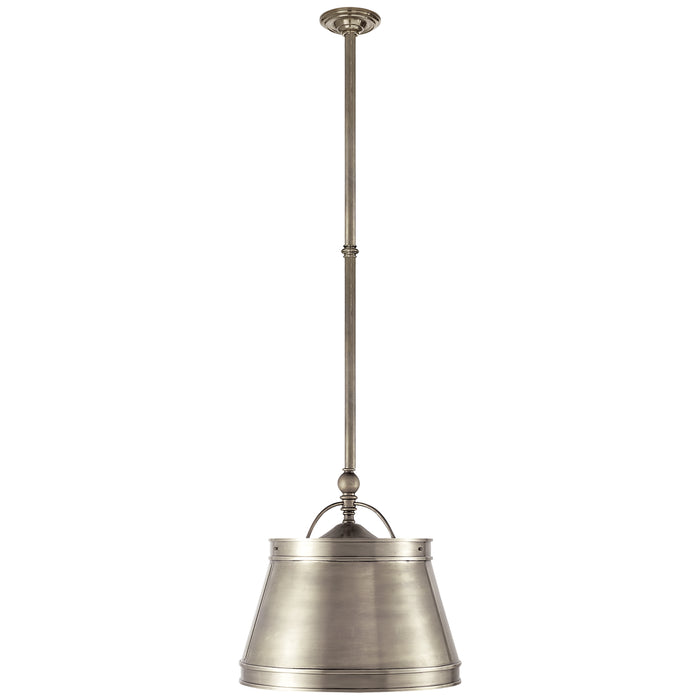 Visual Comfort Signature CHC 5101AN-AN Two Light Lantern, Antique Nickel