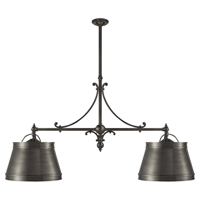 Visual Comfort Signature CHC 5102BZ-BZ Four Light Pendant, Bronze