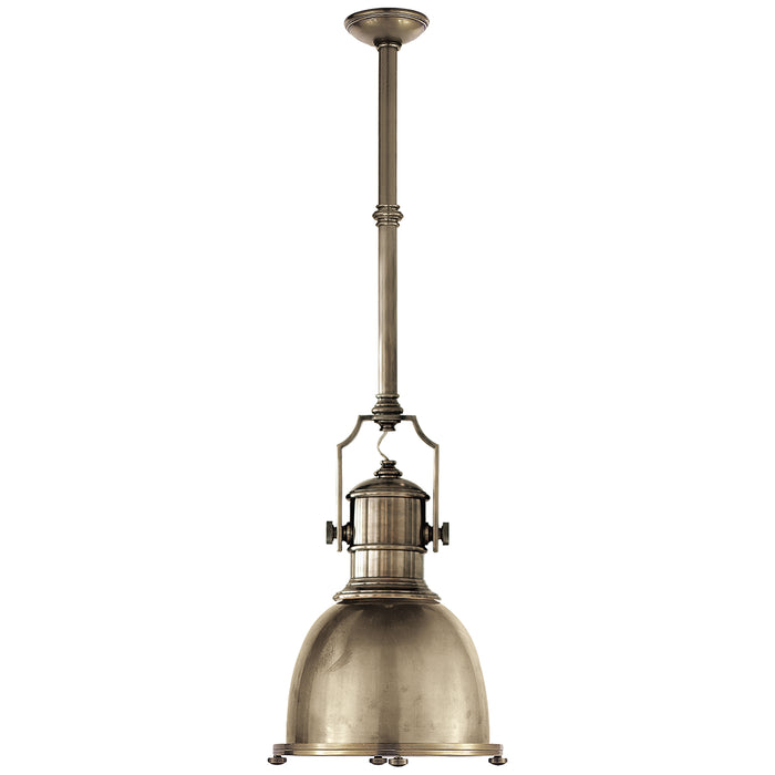 Visual Comfort Signature CHC 5133AN-AN One Light Pendant, Antique Nickel