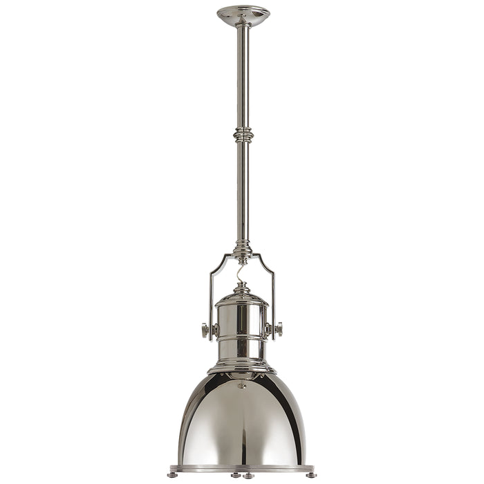 Visual Comfort Signature CHC 5133PN-PN One Light Pendant, Polished Nickel