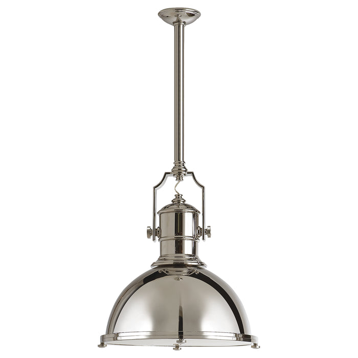 Visual Comfort Signature CHC 5136PN-PN One Light Pendant, Polished Nickel