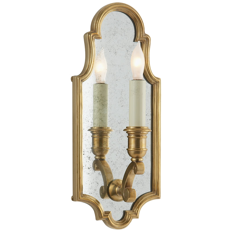 Visual Comfort Signature CHD 1183AB One Light Wall Sconce, Antique-Burnished Brass
