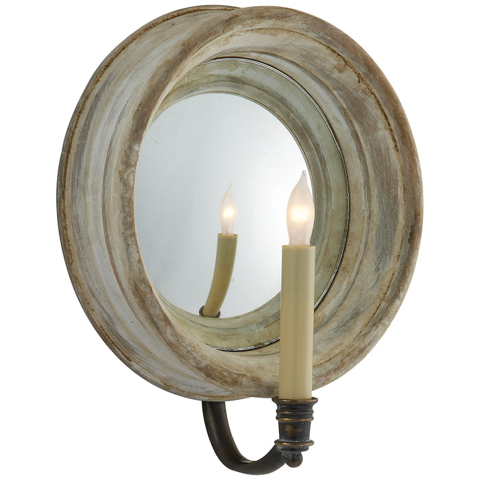 Visual Comfort Signature CHD 1186OW One Light Wall Sconce, Old White