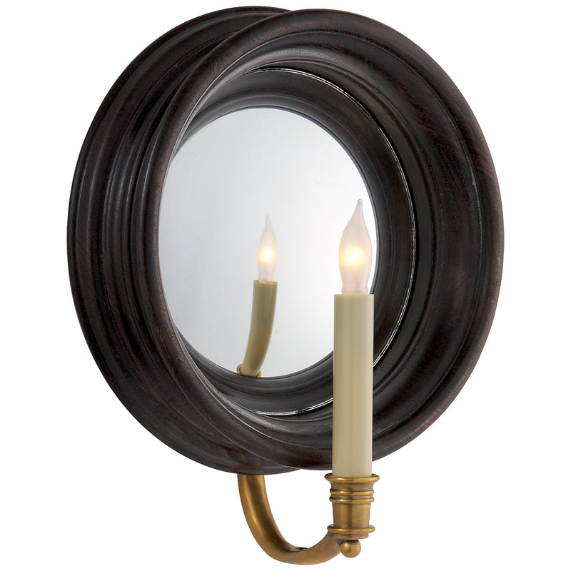 Visual Comfort Signature CHD 1186TB One Light Wall Sconce, Tudor Brown Stain
