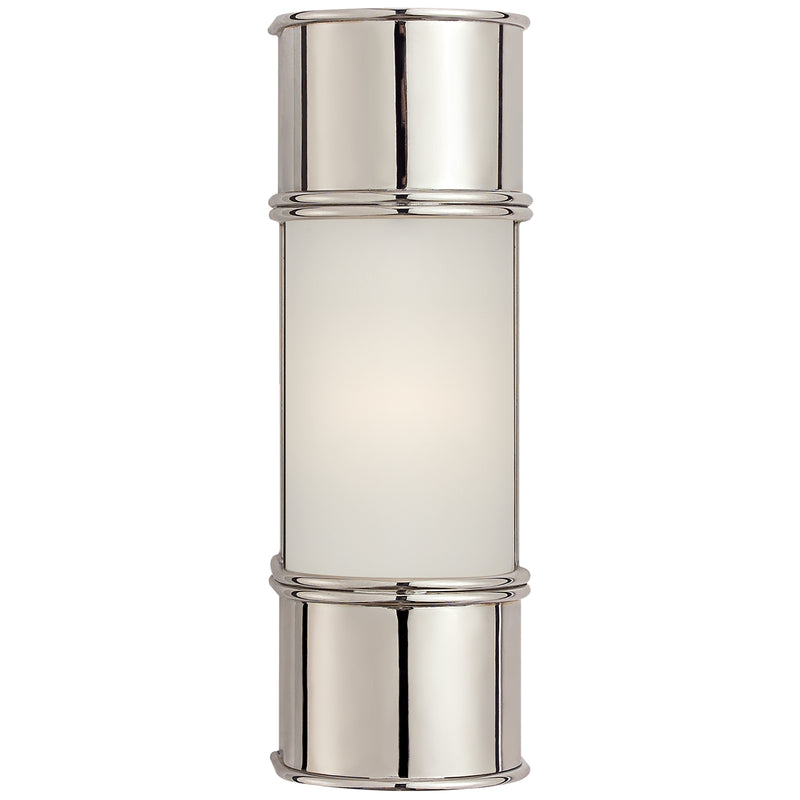 Visual Comfort Signature CHD 1551PN-FG One Light Bath Sconce, Polished Nickel