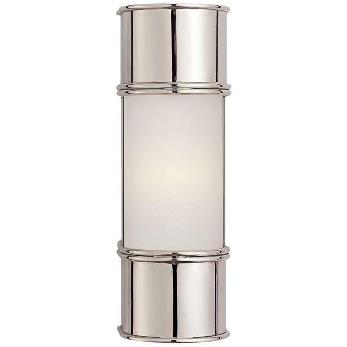 Visual Comfort Signature CHD 1551PN-FG One Light Bath Sconce, Polished Nickel