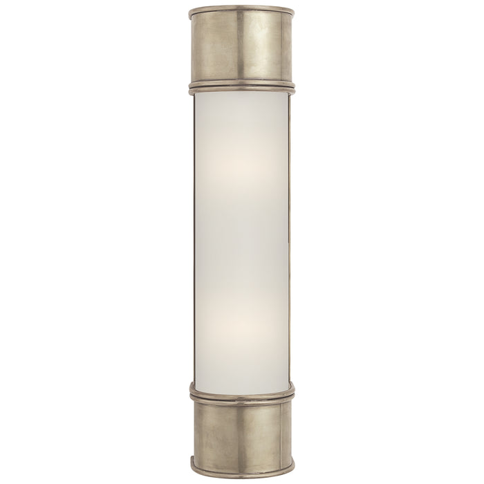 Visual Comfort Signature CHD 1552AN-FG Two Light Bath Sconce, Antique Nickel