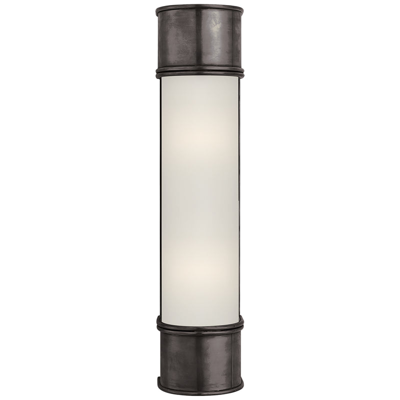 Visual Comfort Signature CHD 1552BZ-FG Two Light Bath Sconce, Bronze
