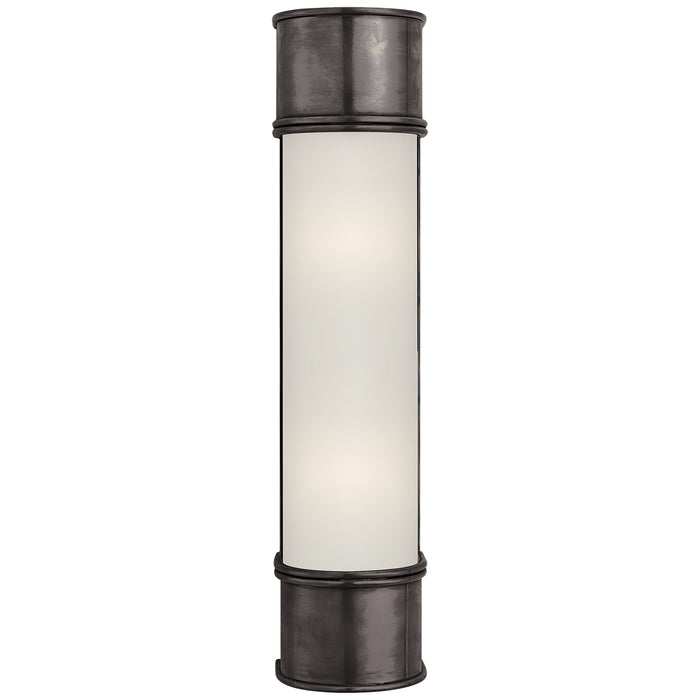 Visual Comfort Signature CHD 1552BZ-FG Two Light Bath Sconce, Bronze